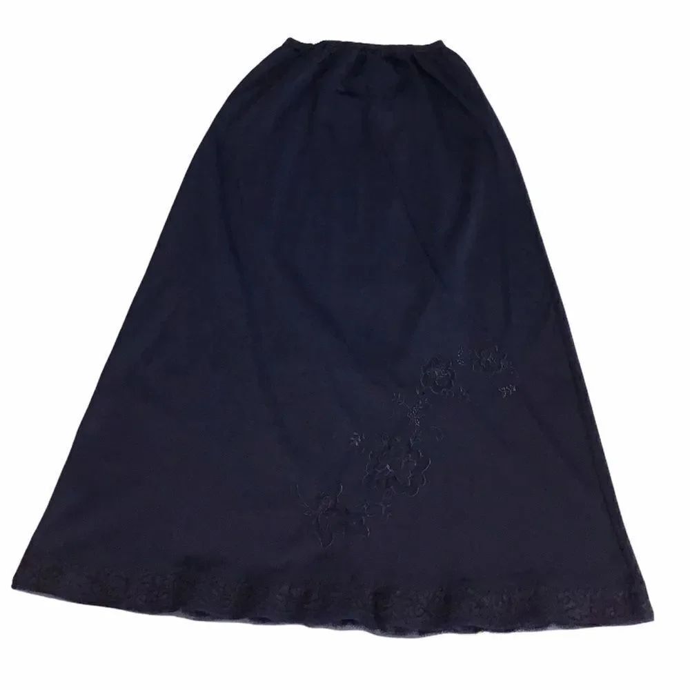 Society Lingerie Half Slip Vintage Embroiled Lace Half Slip